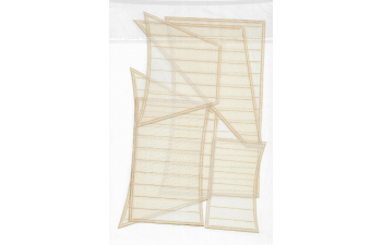 Набор парусов для модели корабля Buccaneer, 6 шт.