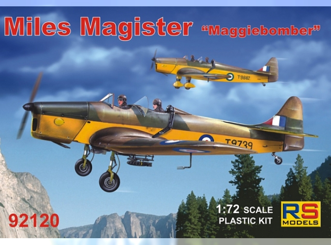 Сборная модель Miles Magister "Maggiebomber"