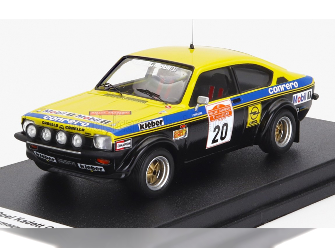 OPEL Kadett Gt/e (night Version) N20 Rally Sanremo (1977) F.Ormezzano - R.Meiohas, Yellow Black