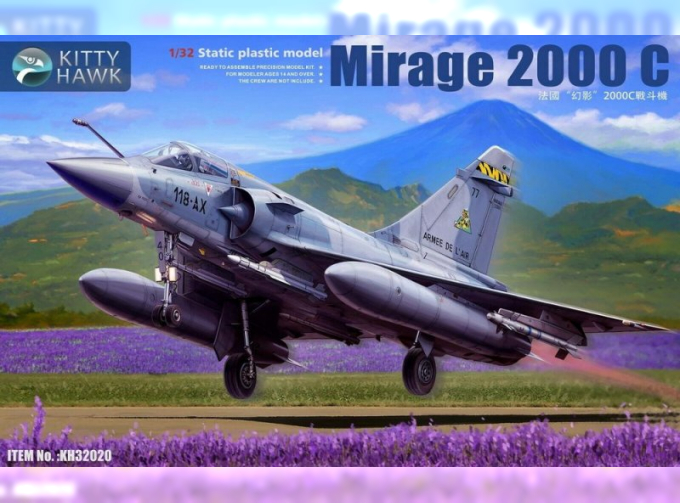 Сборная модель Mirage 2000 C