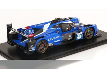 ORECA 07 Gibson Gk428 4.2l V8 Team Idec Sport N48 Winner Hyperpole Lmp2 Class 24h Le Mans (2023) P.loup Chatin - L.horr - P.lafargue, Blue Black