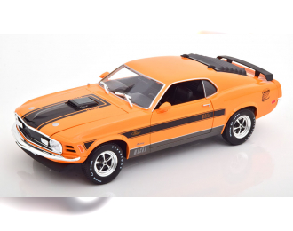 FORD Mustang Mach 1 (1970), orange black