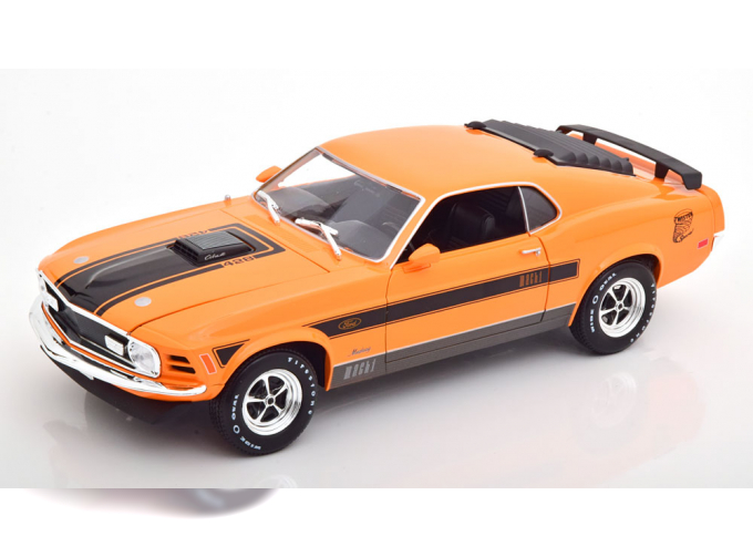 FORD Mustang Mach 1 (1970), orange black