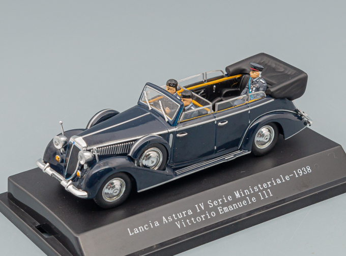 LANCIA Astura IV Serie Ministeriale Vittorio Emmanuele III (1938), dark blue