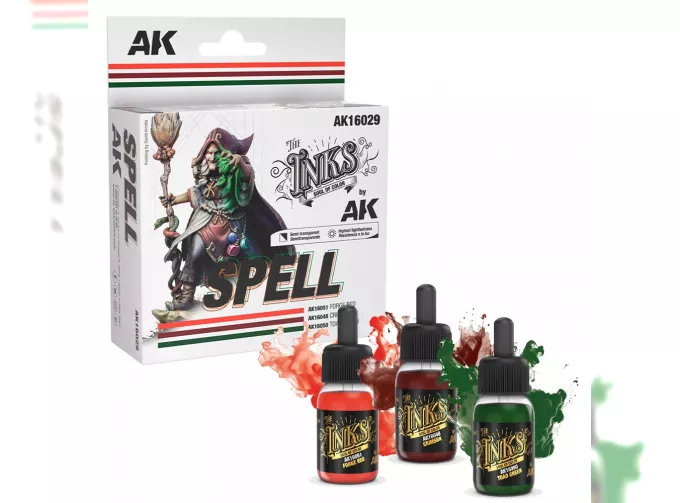 Набор акриловых красок INK - Заклинание / Spell