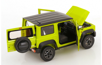 SUZUKI Jimny JB74 LHD, light green/black