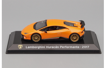 LAMBORGHINI Huracan Performante (2017) - Con Vetrina - With Showcase, Orange Met