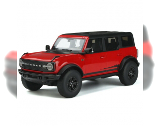 Ford Bronco 4-door wildtrack, red