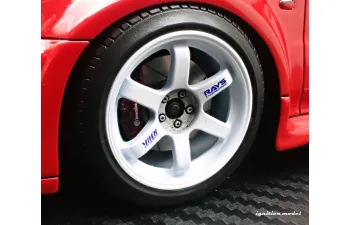 MITSUBISHI Lancer Evolution VI GSR T.M.E (CP9A), red