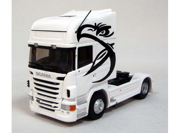 SCANIA SERIE R 440 TOPLINE 2009 BLANC седельный тягач, white 