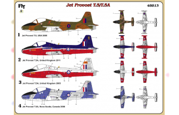 Сборная модель Jet Provost T.5/T.5A