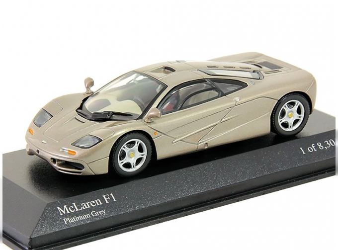 MCLAREN F1, platinum grey