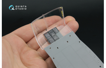 3D Декаль интерьера кабины UH-1Y (Trumpeter) (малая версия)