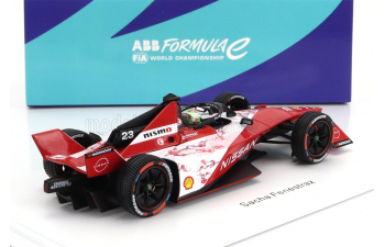 NISSAN Formula-e E-4orce 04 Team Nissan №23 Season (2023-2024) Sacha Fenestraz, Red White