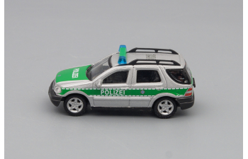 MERCEDES-BENZ M-Class Polizei, silver / green