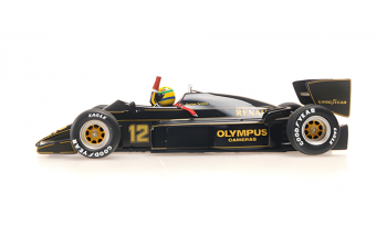 LOTUS F1 97t Renault Turbo Team Lotus №12 Winner Portugal Gp (1985) Ayrton Senna, Black