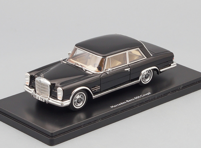 MERCEDES-BENZ 600 W100 Coupé Nallinger, black