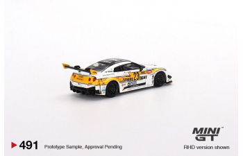 NISSAN Gt-r (r35) Liberty Walk Lb Works №23 Formula Drift (2022), White Yellow