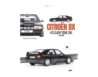 Citroen BX 4TC Serie 200 *Resin series*, black 1985