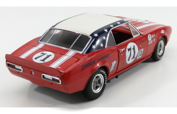 CHEVROLET CAMARO COUPE TEAM CHARGIN CHEROKEEN 71 (1967) J.CHITWOOD, RED/ WHITE