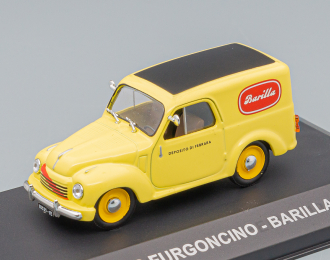 FIAT 500c Furgoncino Van Barilla (1951), yellow