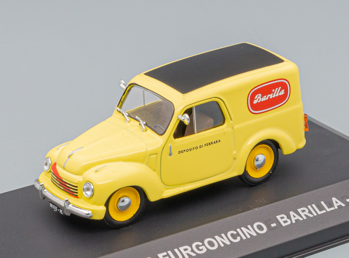 FIAT 500c Furgoncino Van Barilla (1951), yellow