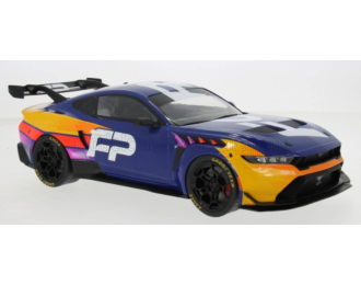 FORD Mustang GTD 5.2L V8 Coupe (2025), blue/orange