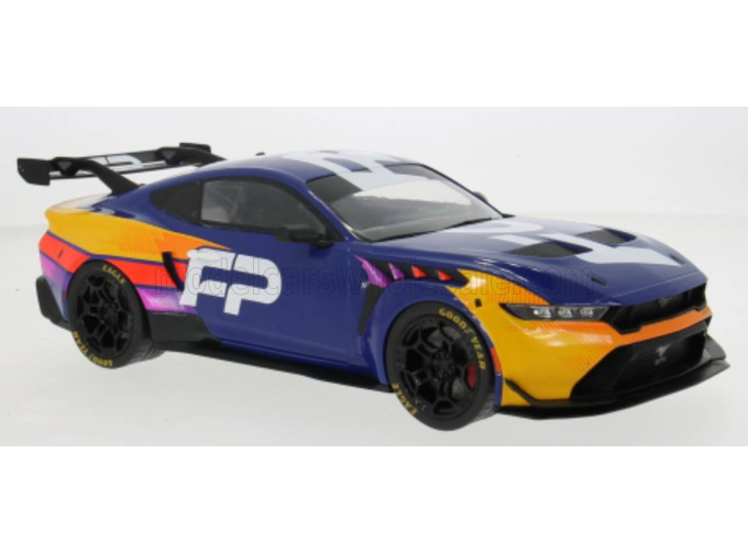 FORD Mustang GTD 5.2L V8 Coupe (2025), blue/orange