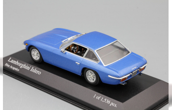 Lamborghini Islero 1968, blue metallic