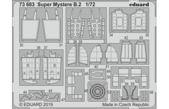 Фототравление Super Mystere B.2