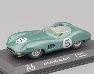 ASTON MARTIN Dbr1 3.0l Spider Team David Brown Racing Dept. №5 Winner 24h Le Mans (1959) Roy Salvadori - Carroll Shelby, green