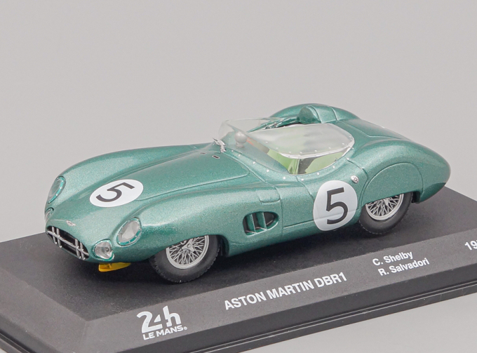 ASTON MARTIN Dbr1 3.0l Spider Team David Brown Racing Dept. #5 (1959) Roy Salvadori / Carroll Shelby, 24h Le Mans Collection