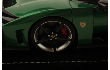 FERRARI F80 №24 (2024) - Con Vetrina - With Showcase, Green Jewel