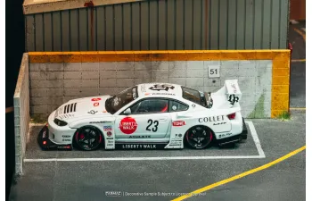 NISSAN Silvia (S15) LB Super Silhouette (2025), white 