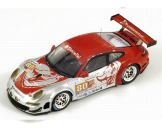 PORSCHE 997 GT3 RSR Flying Lizard Motorsport №80 Le Mans 2010, red