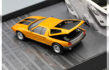 MERCEDES-BENZ C111/II (1970), orange metallic / black