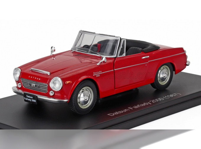 DATSUN Fairlady 2000 Cabriolet (1967), red