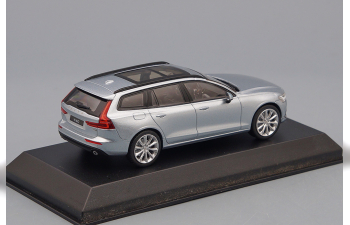 VOLVO V60 (2018), bright silver