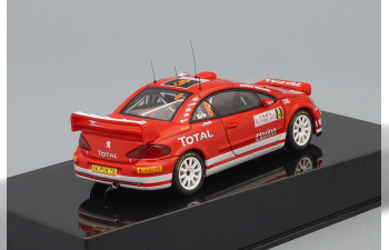 PEUGEOT 307 WRC №8 Rally Monte-Carlo (Marcus GronHolm - Timo Rautiainen) 2005, red