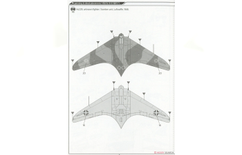 Сборная модель Horten Ho 229 "Wunderwaffe"