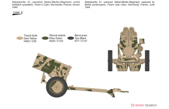 Сборная модель 15 cm Nebelwerfer 41 ‘German Multiple Rocket Launcher’