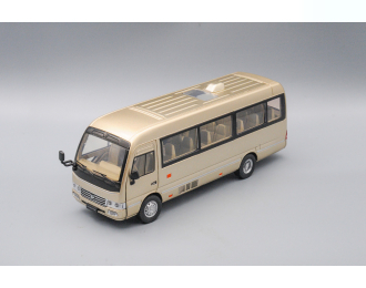 TOYOTA Coaster, золотистый, 21 см