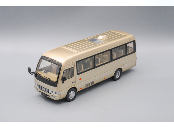 TOYOTA Coaster, золотистый, 21 см