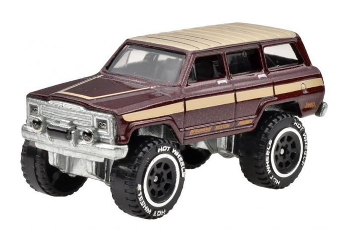 JEEP Wagoneer (1988), brown/beige