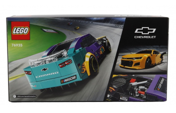 CHEVROLET Lego Speed Champion - Camaro Zl1 №94 Racing Nascar (2022), Yellow Green Purple