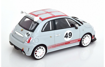 FIAT Abarth 500 Asetto Corse Presentation (2022), grey red white