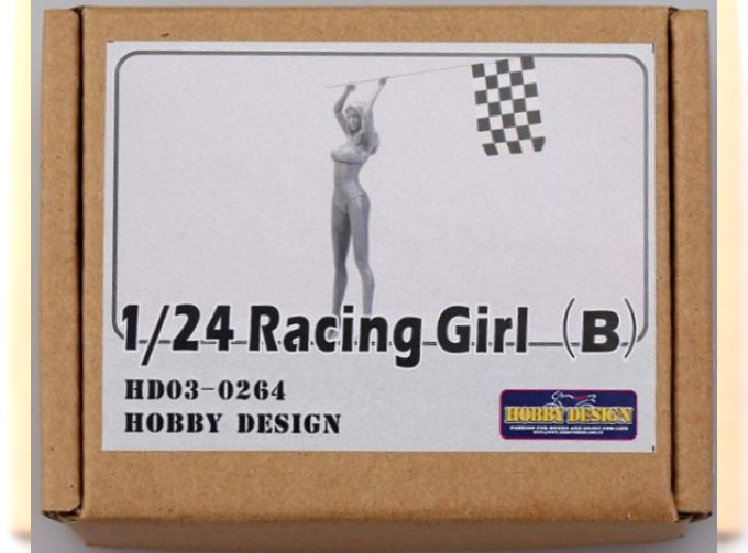 Фигурка Racing Girl (B) (Resin+Decals)