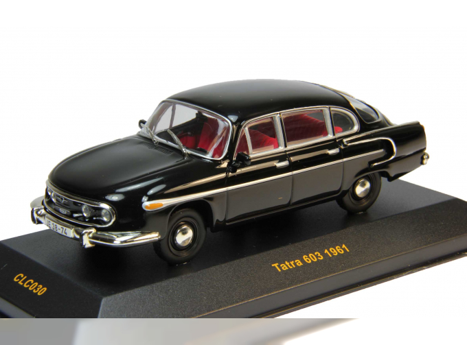 TATRA 603 (1961), black with red interior