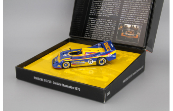 PORSCHE 917/30 M. Donuhue CabAm Champion (1973), blue / yellow