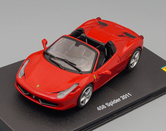 FERRARI 458 Spider (2011), red